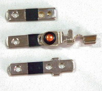Half-insulated pin